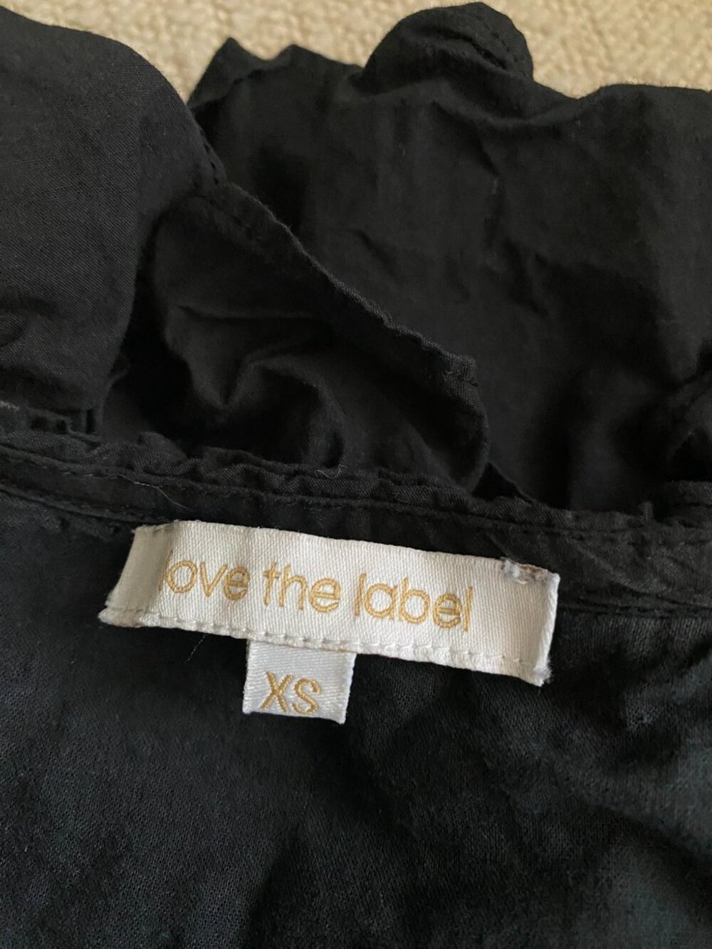 Love the Label | Remy Mini Dress in Black - Picture 10 of 12